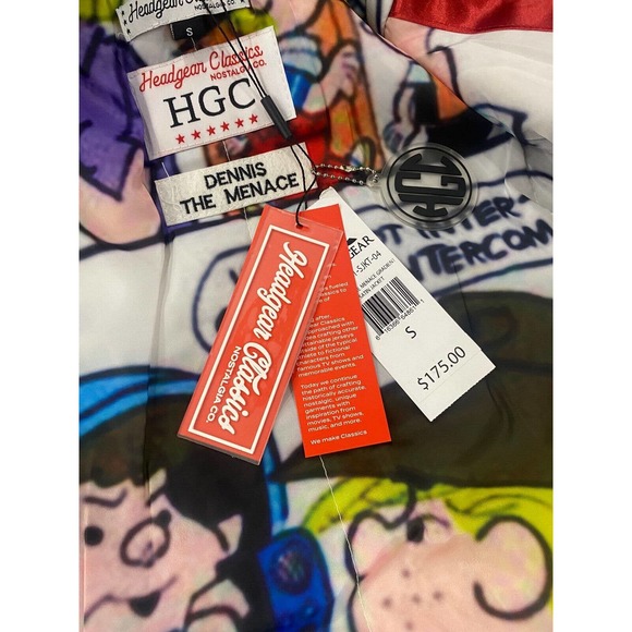 Dennis The Menace Men's Headgear Classics Gradient Satin Jacket - Picture 6 of 6